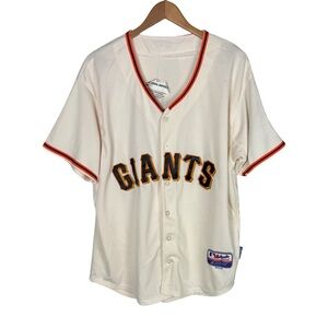 Majestic San Francisco Giants BUSTER POSEY Sewn
Baseball JERSEY W/Patch NWT